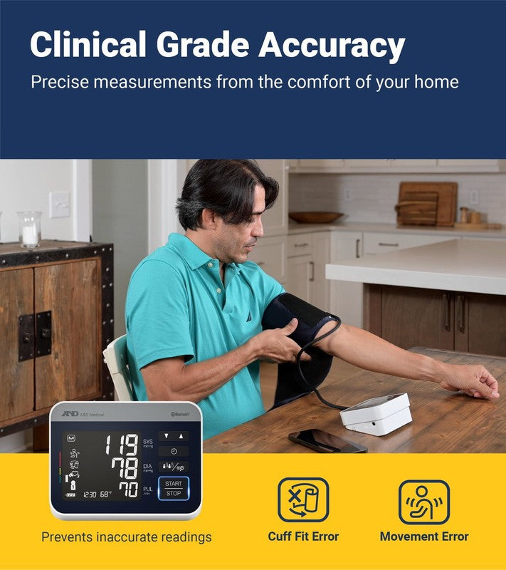 UA-910BLE Bluetooth Heart Rate Detection Upper Arm Blood Pressure Monitor with B3