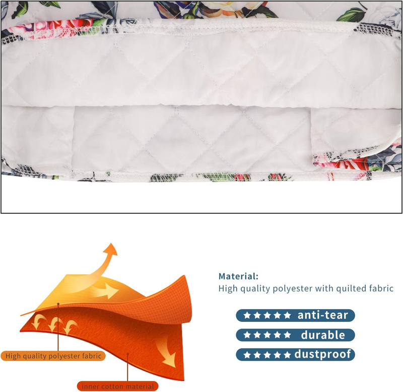 KitchenAid Stand Mixer Cover 5 8 Qt Quilted w/ Pockets Dust Cover4