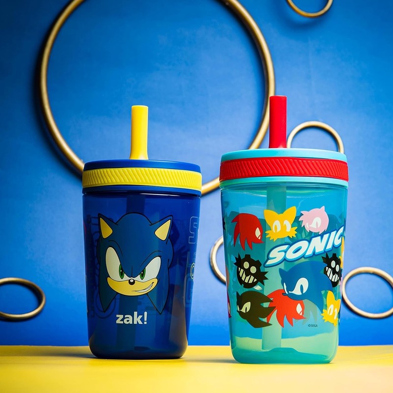 Kelso 15Oz Toddler Cups, 2 Pack Leak Proof Durable Sippy Cups for Travel/Home1