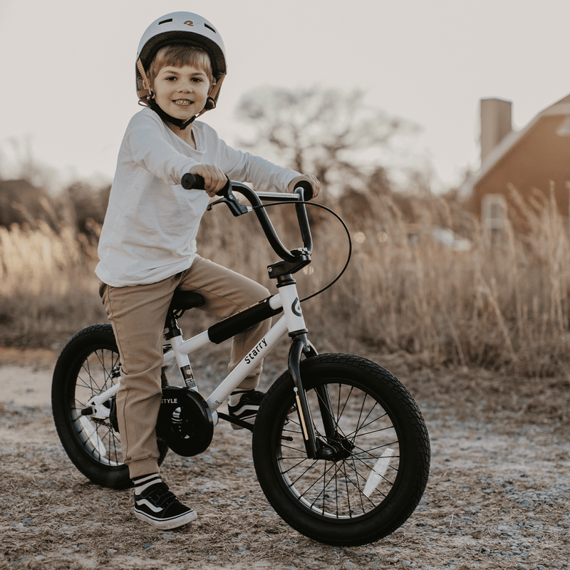 18in Kids BMX Bike w/ Training Wheels Coaster Brake Ages 6 9 Black6