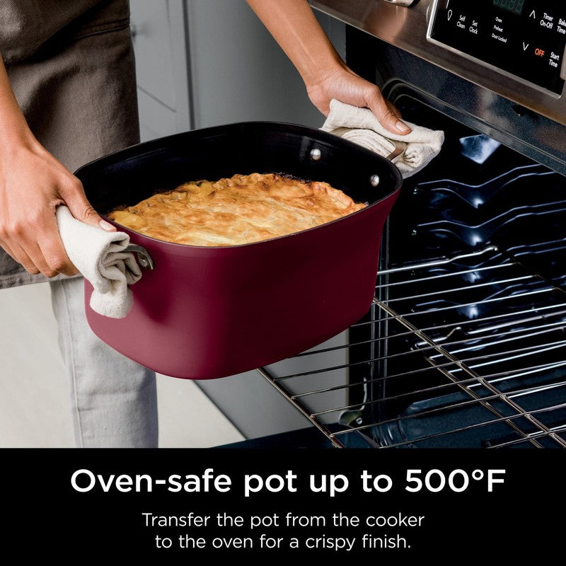 Foodi Possible Cooker, 8.5 Quart, 6 In 1 Multi Cooker, Slow Cooker, Steamer, Gla6