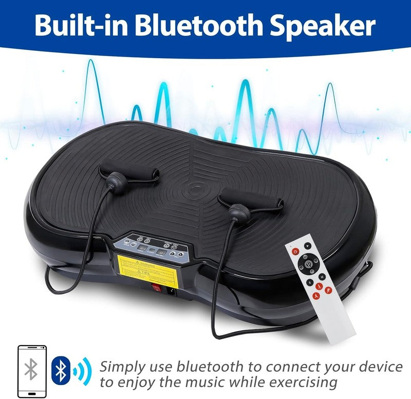 Pro Vibration Plate Machine 99 Levels Whole Body Workout Bands Bluetooth1