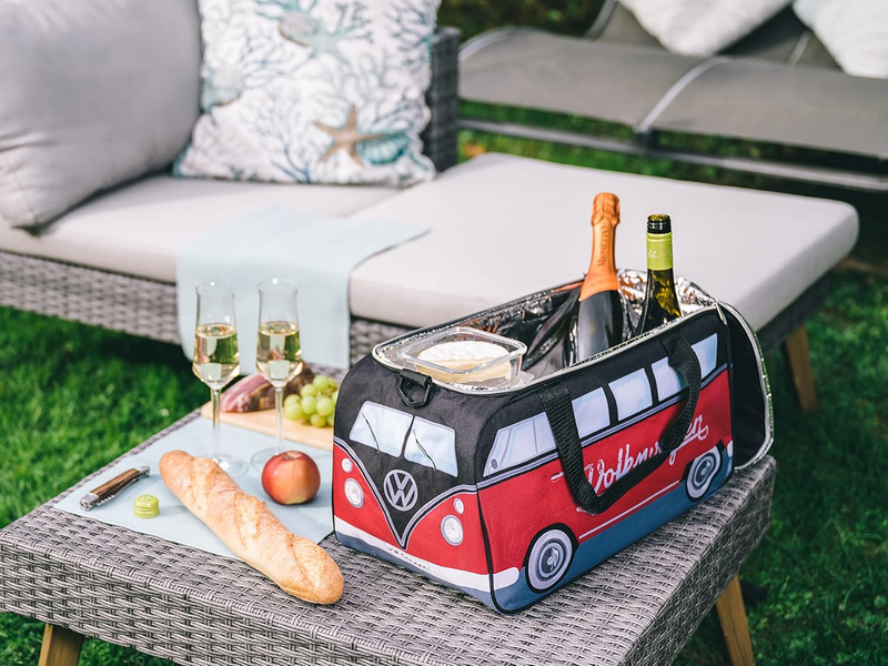VW Collection - Volkswagen Insulated Cool-Warm Thermo Picnic Lunch Bag Box for F4
