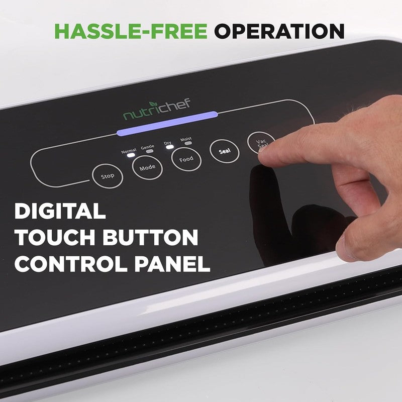 Automatic Vacuum Air Sealing System for Food Preservation with Starter Kit, Comp4