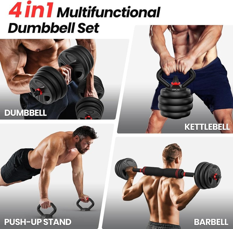 Adjustable Dumbbell Set 20-90Lbs for Versatile Home Gym Workouts1