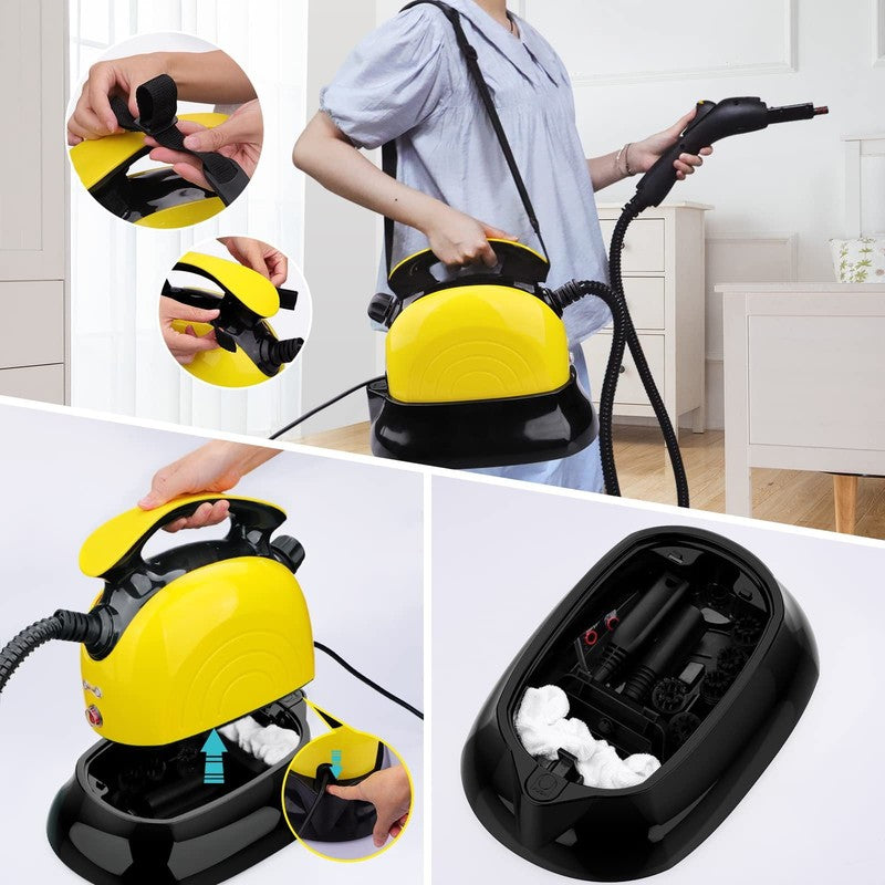 1500W Steam Mop Multi-Purpose Handheld Steam Cleaner with Accessories for Home8
