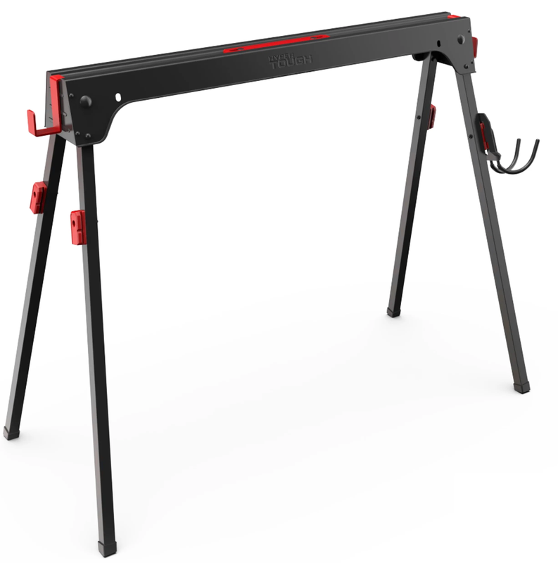 Hyper Stack Foldable Metal Sawhorse Heavy Duty 450lb Capacity0