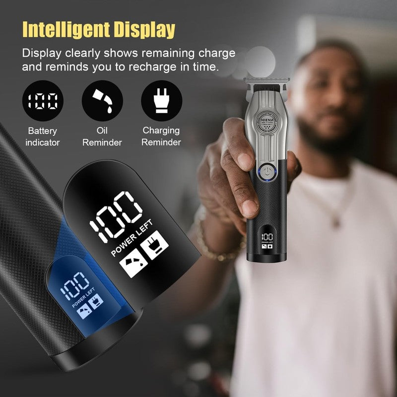 Professional Hair Clippers Men Cordless Electric Beard Trimmer and Foil Shaver S2