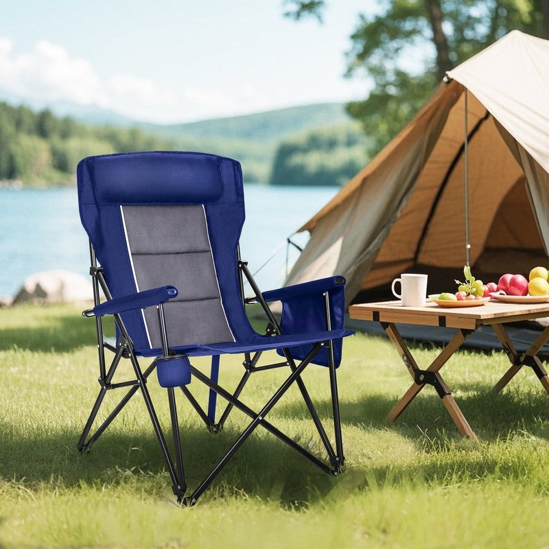 2-Pack Oversized Camping Chair Heavy Duty High Back Camping Chairs 500Lbs Capaci1