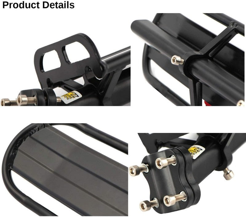Aluminum Alloy Retractable Bike Cargo Rack   Easy Install Pannier Holder BK413