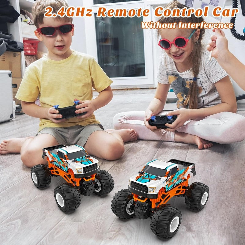 Remote Control Car, 1:16 Scale RC Monster Truck for Boys, 2.4 Ghz All Terrain RC2