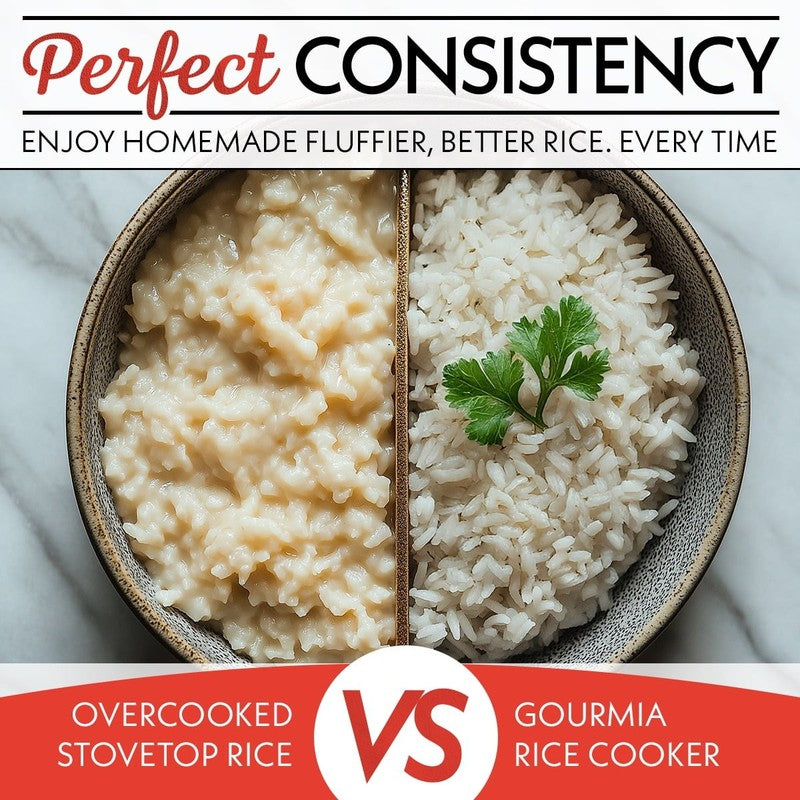 5 Qt Rice Cooker & Steamer, 20 Cup Cooked (10 Cup Uncooked) Stainless Steel8