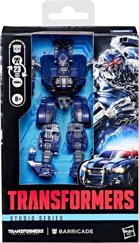 Studio Series the Last Knight Barricade Deluxe Class 4.5 Inch Converting Action 3