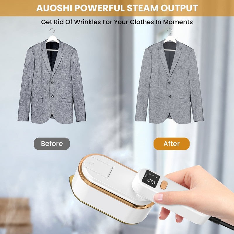 1300W Handheld Travel Steamer for Clothes, 180ML Tank, 10s Heat Up, Portable6