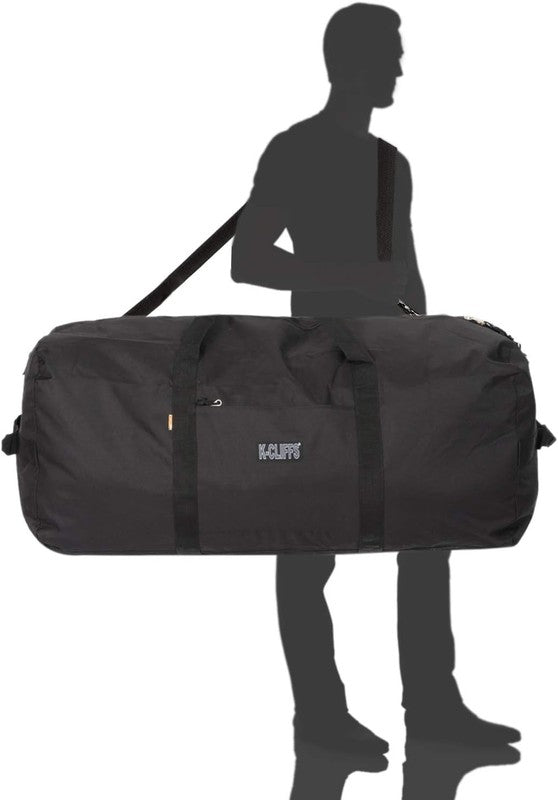 Heavy Duty Cargo Duffel Bag Large Sport Gear Drum Equipment Travel Rooftop8