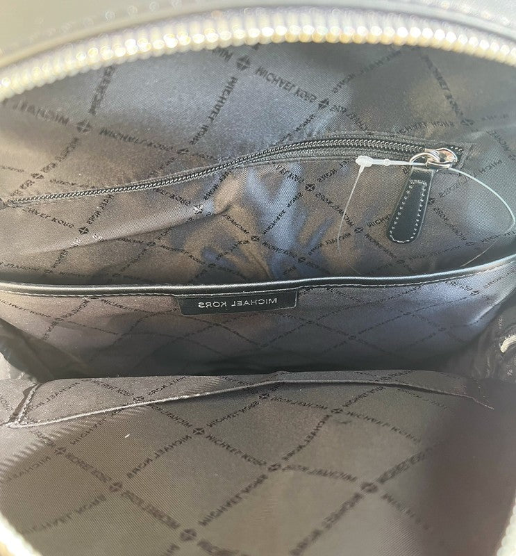 Large Jaycee Abbey Backpack School Bag Black MK Signature6