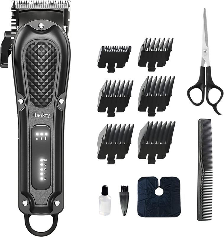 Professional Hair Clippers for Men | Cordless & Corded Barber Grooming Trimmer10