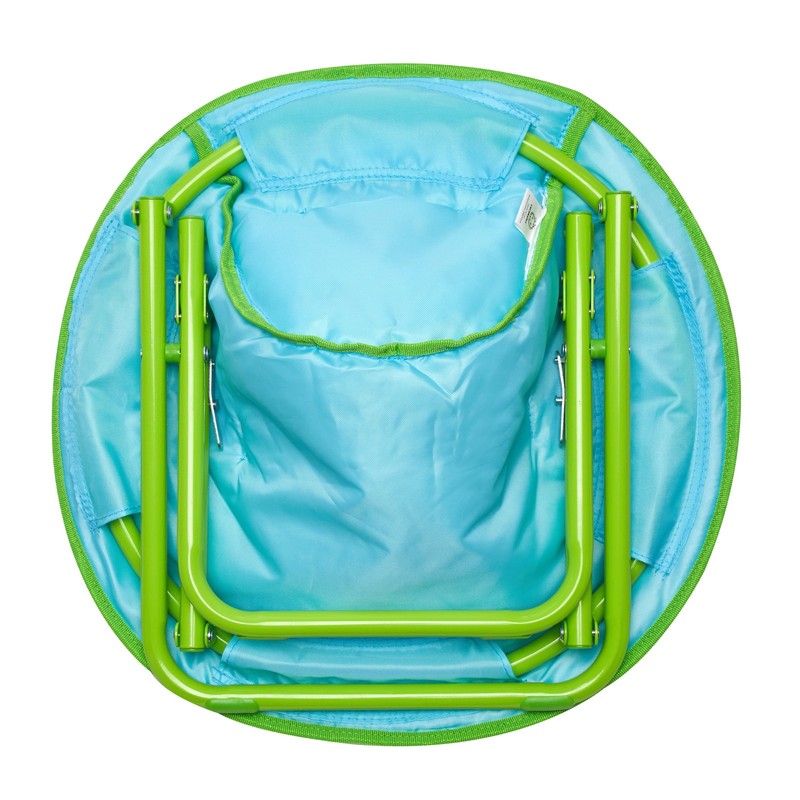 19" Toddler Mini Saucer Chair, Blue6