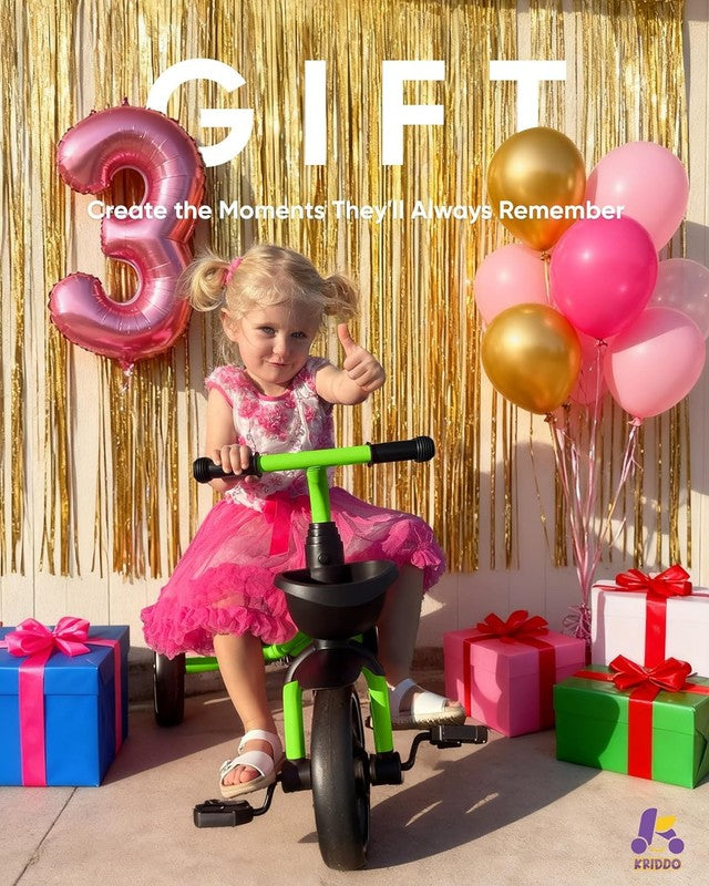 Tricycles Age 24 Month to 4 Years, Toddler Kids Trike for 2.5 to 5 Year Old, Gif6