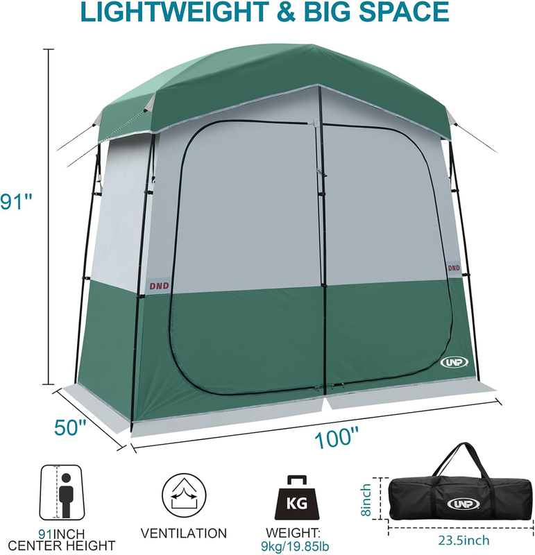 Outdoor Shower Tent Privacy Shelter Portable Changing Room Camping Toilet1