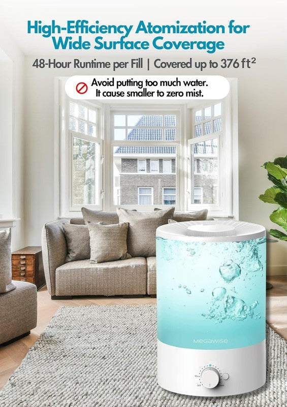Humidifier 3.5L Top Fill Night Light Cool Mist Auto Shut-Off for Kids Room4
