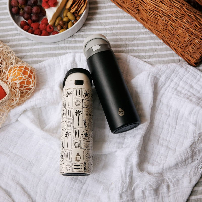 24oz Stainless Steel 2-in-1 Water Bottle with Straw and Chug Lid Shell Design7