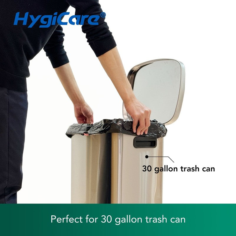 30 Gallon Drawstring Trash Bags, 120Ct, Super Strong, Leakproof, Unscented2
