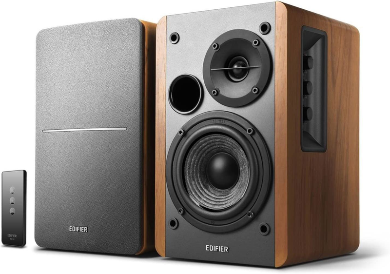 R1280T Powered Bookshelf Speakers - 2.0 Active near Field Studio Monitor Speaker11