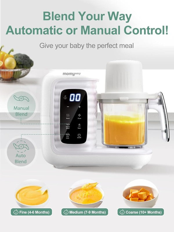 Baby Food Maker Steamer Blender Chopper Grinder Auto Cooking Touch Control5