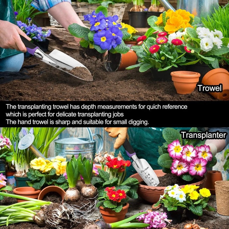 29-Piece Heavy Duty Garden Tool Set – Ergonomic Gardening Gifts for Men & Women3