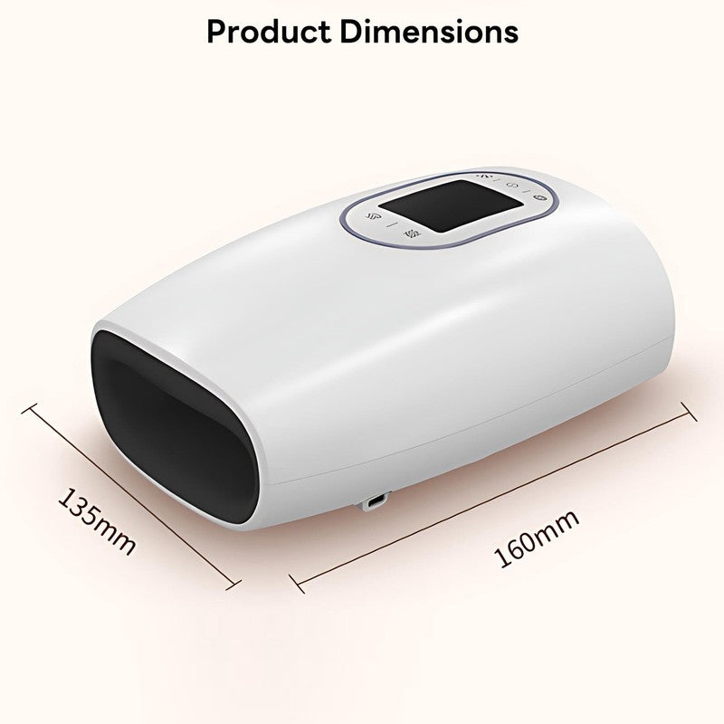 Cordless Hand Massager with Heat, Full-Hand Air Compression & Multiple Massage N7