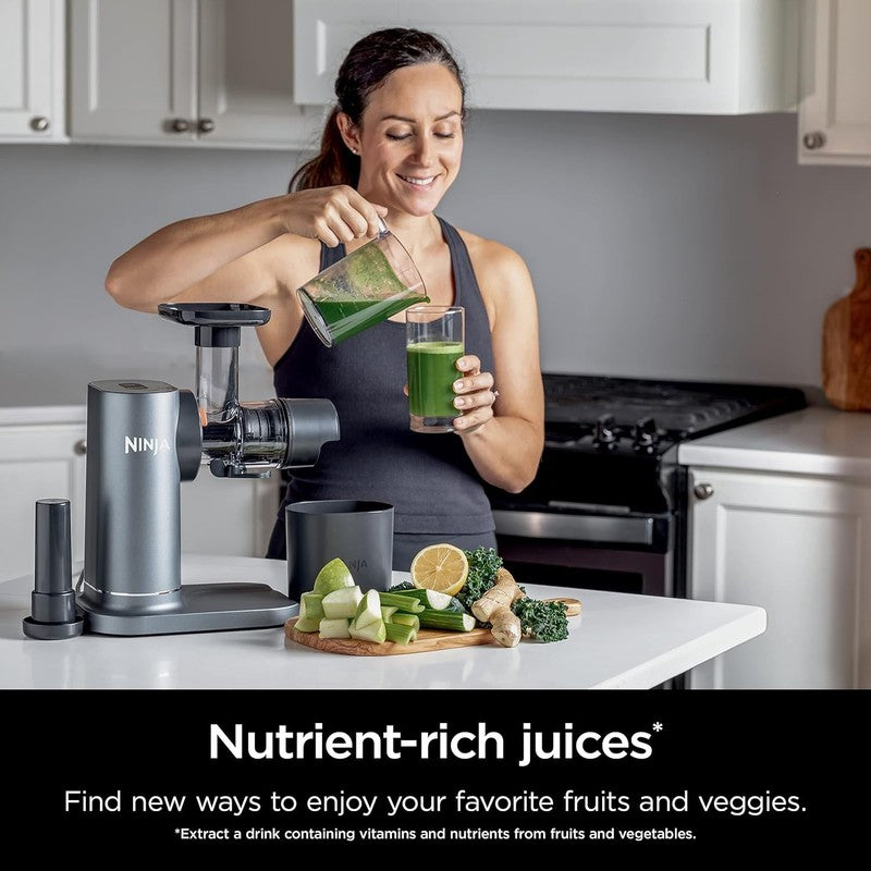 Neverclog Cold Press Juicer JC151 – Slow Juicer with Pulp Control, Dishwasher , 5