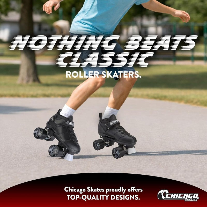 Bullet Speed Quad Roller Skates – Durable, Top Performance Indoor/Outdoor Youth 4