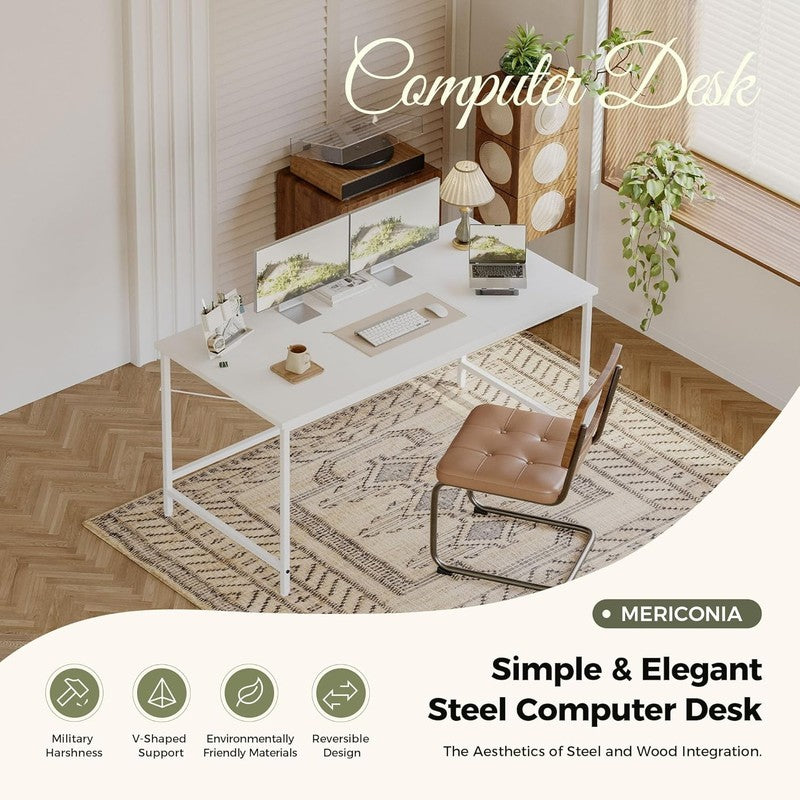 48 Inch Computer Desk Gaming Table for Small Spaces Home Office Study2