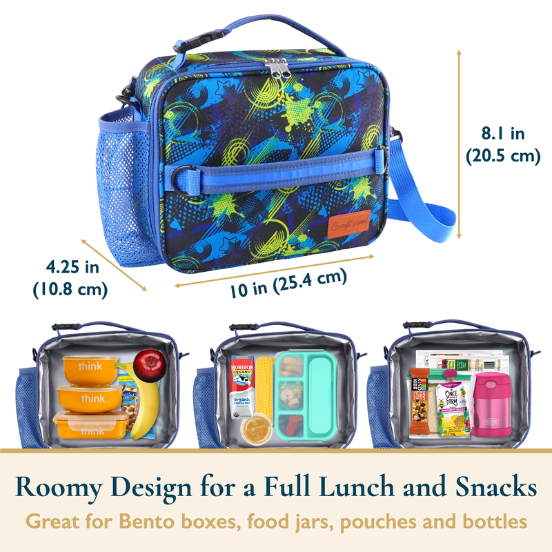 Lunch Bag for Kids – Insulated Lunch Box for Girls and Boys, Cute Reusable Coole11
