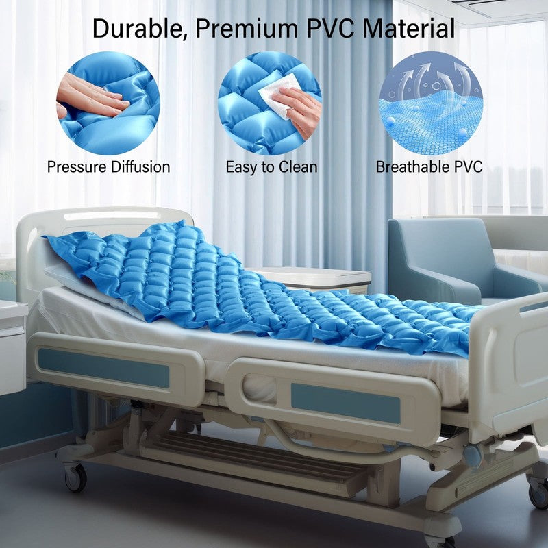 Alternating Air Pressure Mattress Pad, Medical Grade Relief Ulcer Bed Sores Air 1