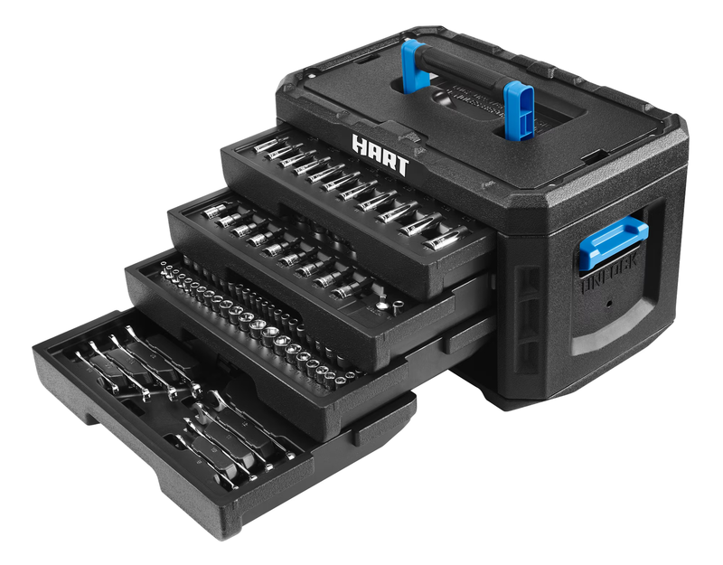 215-Piece Mechanics Tool Set, Multiple Drive, Chrome Finish10