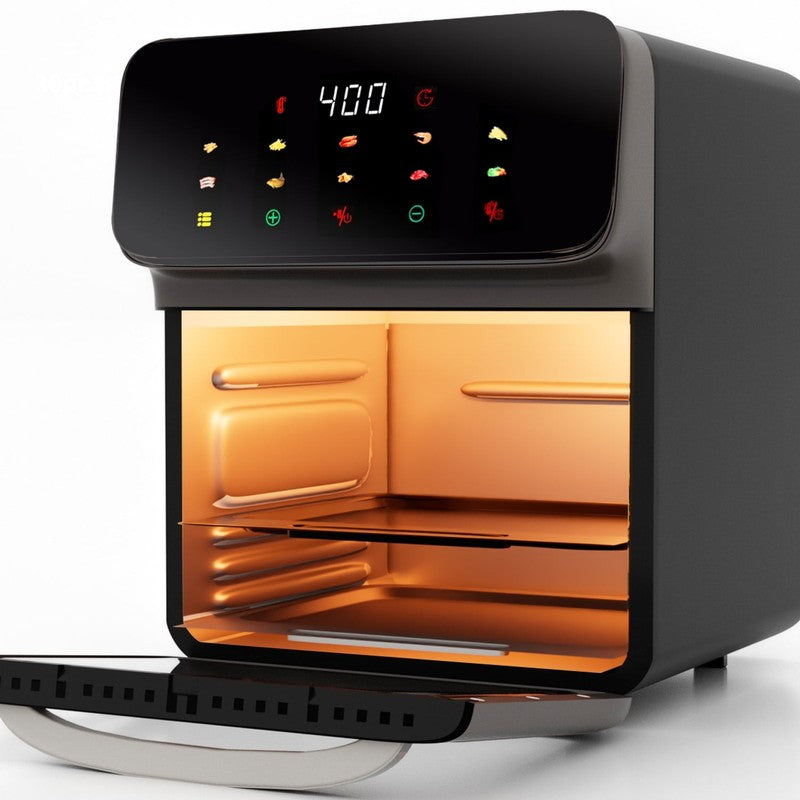 Air Fryer 12QT Convection Oven with 10-In-1 Multi Function, Visible Window and T6