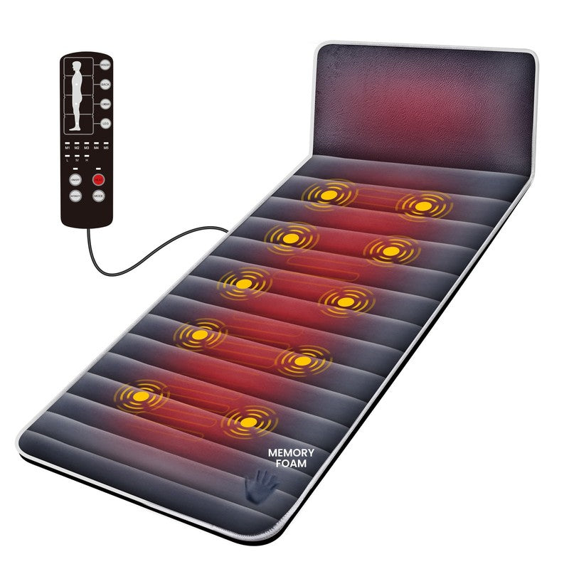 Massage Pad with Heat,Memory Foam Back Massager with Adjustable Intensity, Gift7