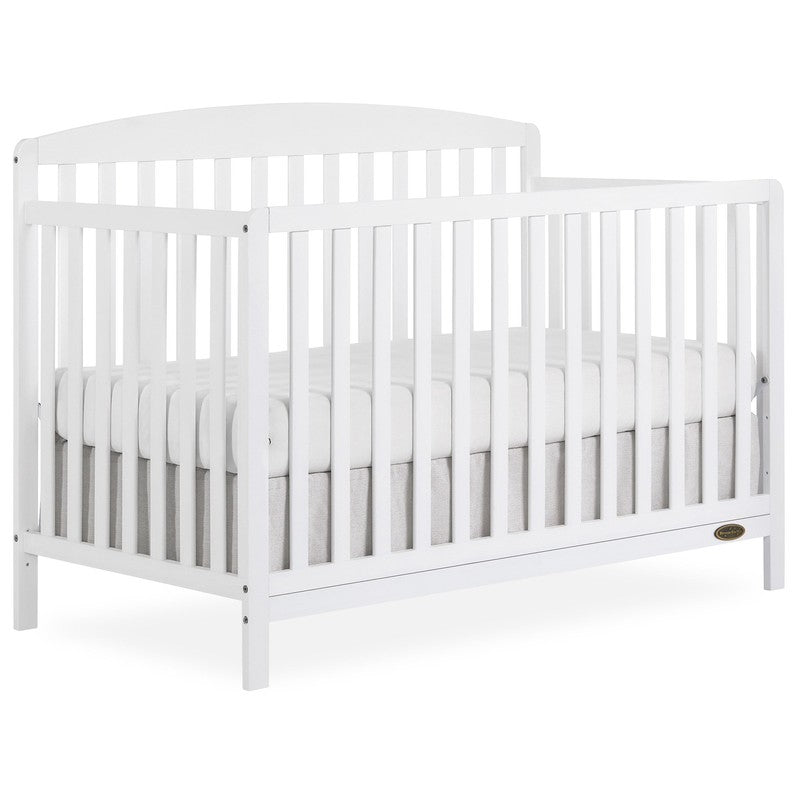 Odelle 5-in-1 Convertible Crib Toddler Day Kids Full Bed White10