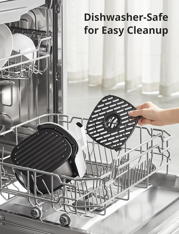 2.1QT Compact Air Fryer 12 Presets Adjustable Temp 180–400°F Nonstick4