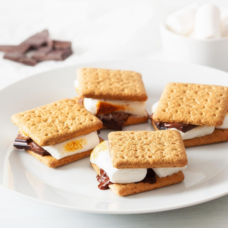 Electric S'Mores Maker, 4 Trays, Roasting Sticks, Indoor Tabletop, Brown4