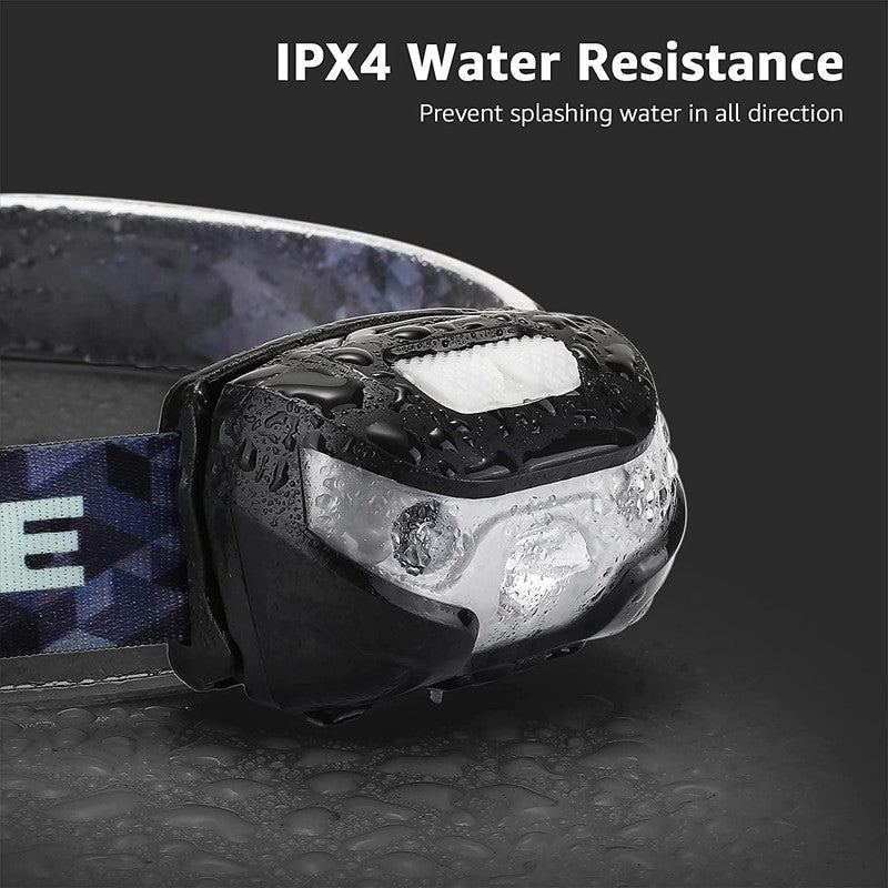 Super Bright Rechargeable LED Headlamp - 5 Modes, Waterproof, USB Included2