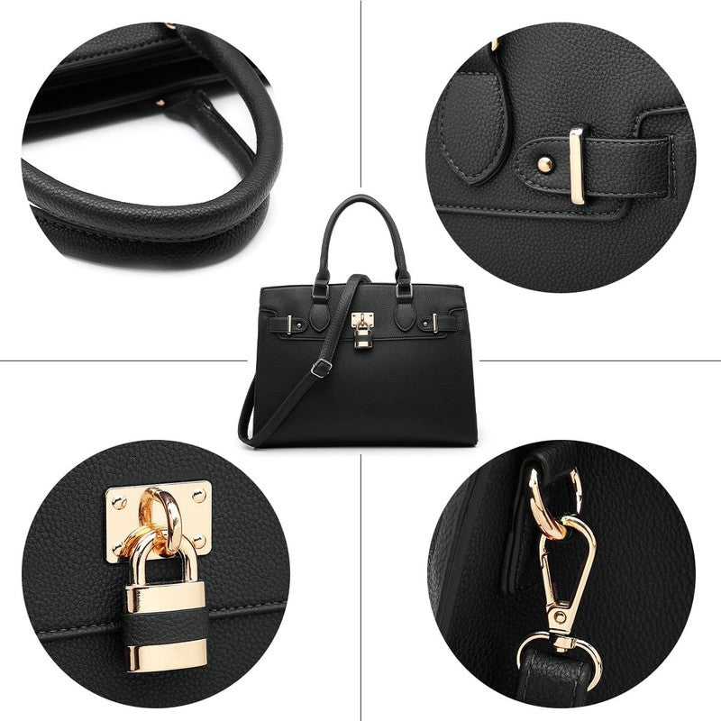 Women Handbag Purse Shoulder Top Handle Satchel Tote Work Bag Clutch6