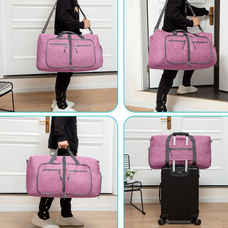 65L 85L 115L Foldable Travel Duffel Bag Weekender Overnight Luggage4