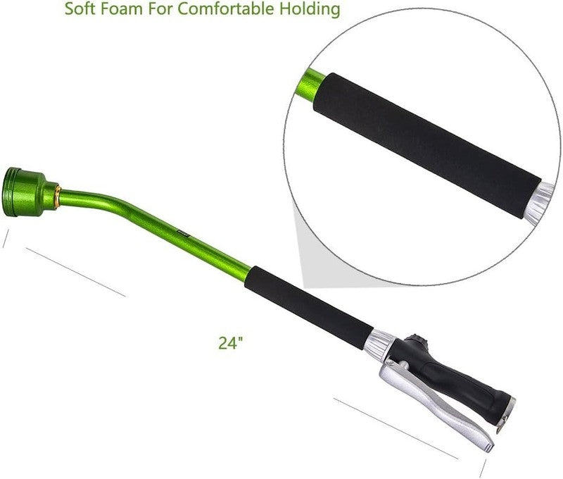 24" Watering Wand with Stainless Head - Ideal for Plants, Flowers & Gardens5