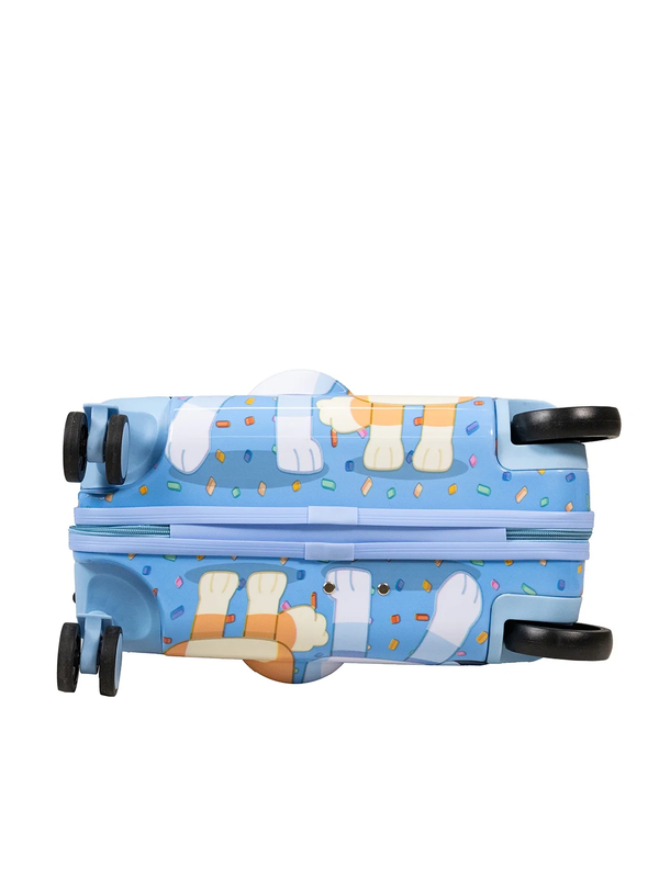 Kid'S  Bluey Bingo Character Ride on Scooter Hardside Luggage for Boys and Girls5