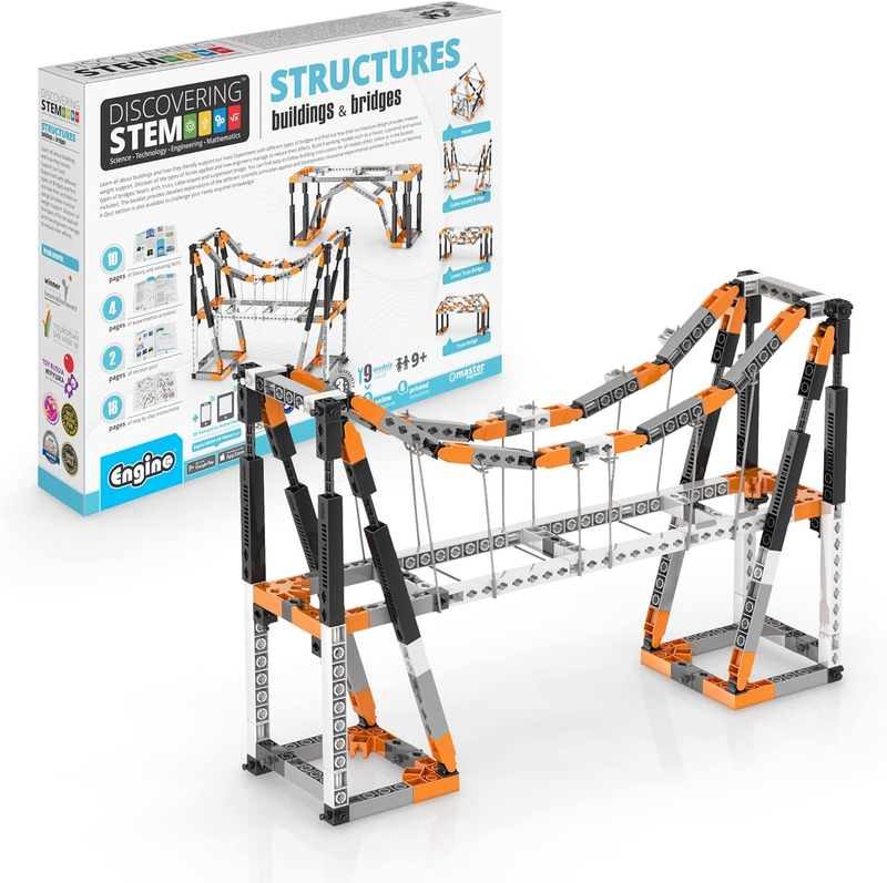   STEM Toys, Structures, Buildings & Bridges, Building Toys for Kids 9+, STEM Pr10