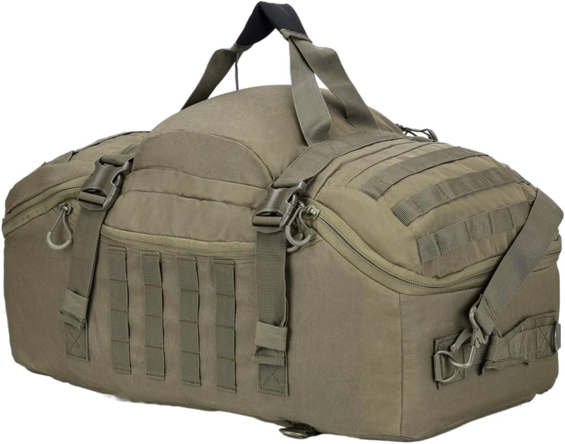 80L Travel Duffle Bag Gym Weekend Overnight Waterproof Sports Bag Green6