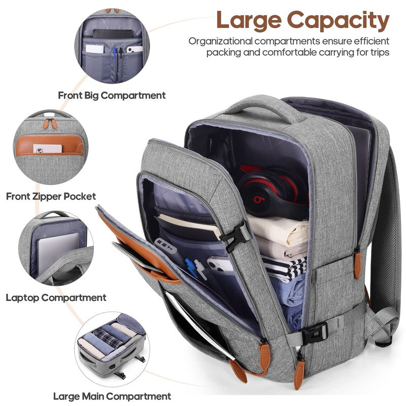 Carry on Luggage Set 3 Piece Hard Shell Luggage Sets with YKK Zipper Spinner Whe4